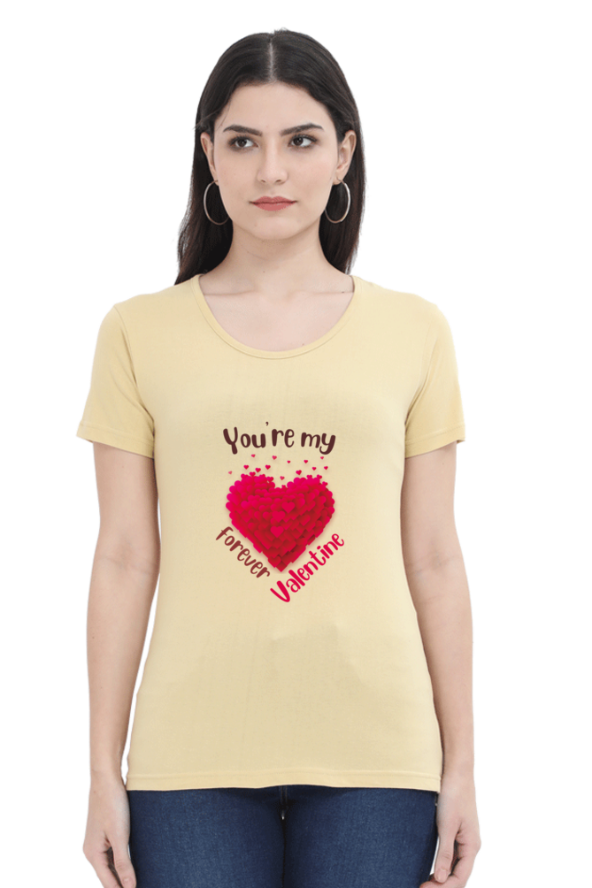 Forever Valentine T-Shirt for Honey Moon